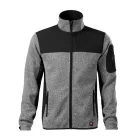 mlf_550C313 Casual softshell kabát férfi knit light gray S