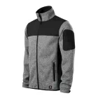 mlf_550C316 Casual softshell kabát férfi knit light gray XL