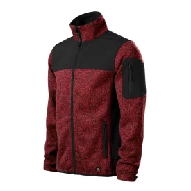   mlf_550C413 Casual softshell kabát férfi knit marlboro red S