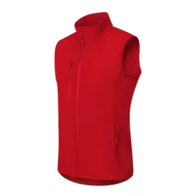 Trail softshell mellény férfi piros S