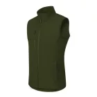 Trail softshell mellény férfi military M