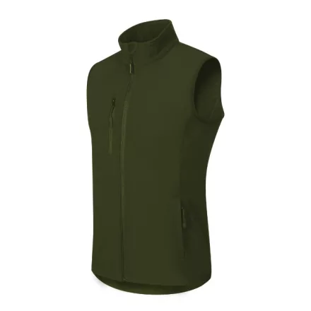 Trail softshell mellény férfi military XL