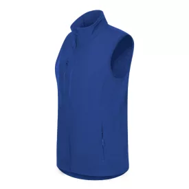 Trail softshell mellény női királykék XS