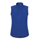 Trail softshell mellény női királykék 3XL