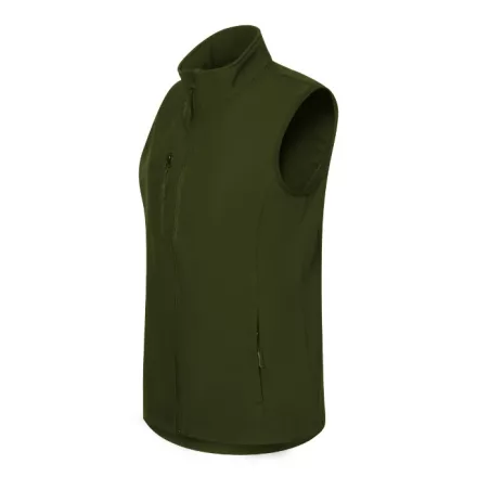 Trail softshell mellény női military XL