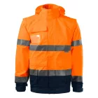 mlf_5V29814 HV Guard 4 in 1 jacket unisex fluoreszkáló narancssárga M