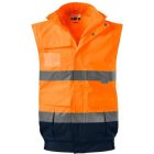 mlf_5V29814 HV Guard 4 in 1 jacket unisex fluoreszkáló narancssárga M