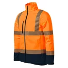 mlf_5V39815 HV Drop softshell kabát unisex fluoreszkáló narancssárga L