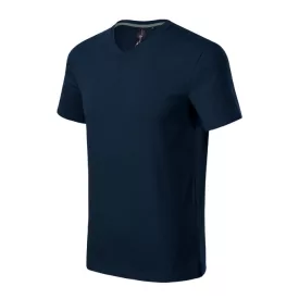 mlf_7000213 Action V-neck póló férfi tengerészkék S