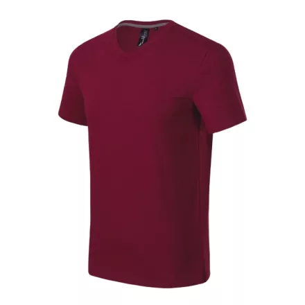 mlf_7008613 Action V-neck póló férfi garnet S