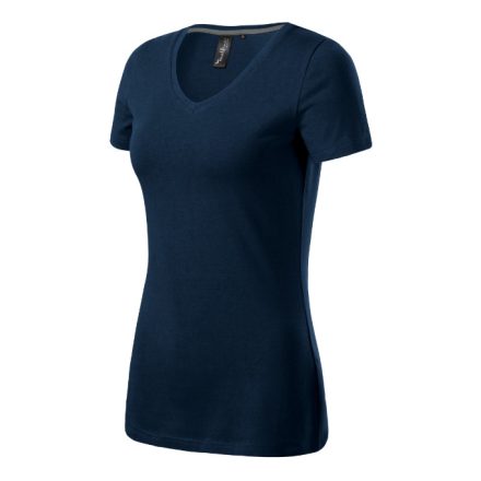 mlf_7010213 Action V-neck póló női tengerészkék S