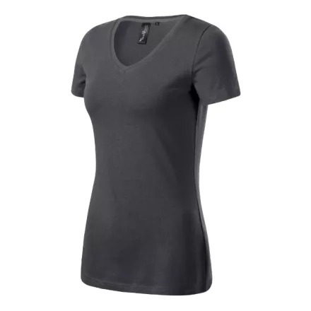 mlf_7018317 Action V-neck póló női light anthracite 2XL