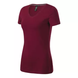 mlf_7018613 Action V-neck póló női garnet S