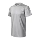Zoom póló férfi ezüst melírozott 2XL