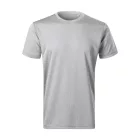 Zoom póló férfi ezüst melírozott 2XL