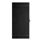 mlf_9030101 Towel 450 törülköző unisex fekete 50 x 100 cm