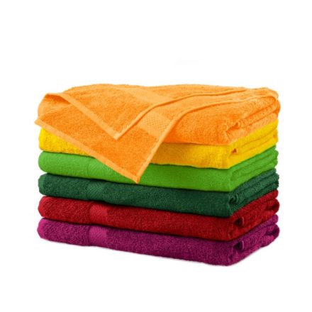 mlf_905A202 Bath Towel 450 fürdőlepedő unisex mandarinsárga 70 x 140 cm
