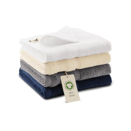 mlf_9170001 Organic (GOTS) törülköző unisex fehér 50 x 100 cm