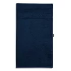 mlf_9170201 Organic (GOTS) törülköző unisex tengerészkék 50 x 100 cm