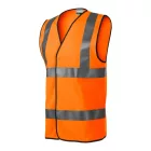 mlf_9V39814 HV Bright biztonsági mellény unisex fluoreszkáló narancssárga M