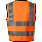 mlf_9V49832 HV Bright biztonsági mellény gyerek fluoreszkáló narancssárga 116 - 140 cm/6 - 8 éves