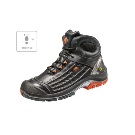 mlf_B07B143 Vector W magasszárú unisex fekete 43