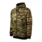 mlf_C193314 Camo Zipper felső férfi barna terepszín M