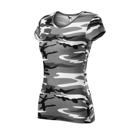 mlf_C223213 Camo Pure póló női szürke terepszín S