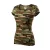mlf_C223312 Camo Pure póló női barna terepszín XS