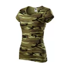 mlf_C223414 Camo Pure póló női zöld terepszín M