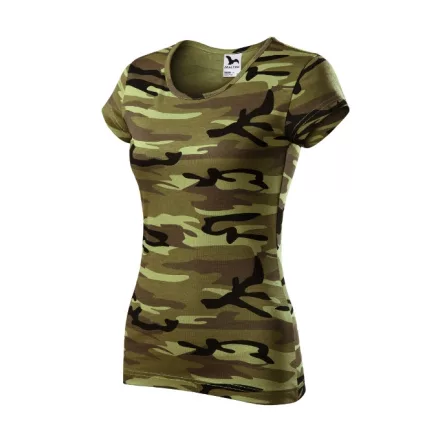 mlf_C223417 Camo Pure póló női zöld terepszín 2XL