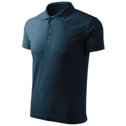 mlf_F030215 Pique Polo Free galléros póló férfi tengerészkék L