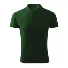 mlf_F030613 Pique Polo Free galléros póló férfi üvegzöld S