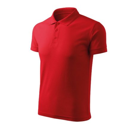 mlf_F030713 Pique Polo Free galléros póló férfi piros S