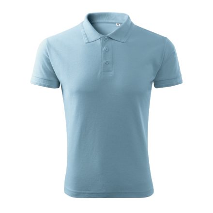 mlf_F031513 Pique Polo Free galléros póló férfi égszínkék S