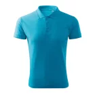 mlf_F034416 Pique Polo Free galléros póló férfi türkiz XL