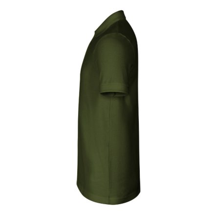 mlf_F036917 Pique Polo Free galléros póló férfi military 2XL