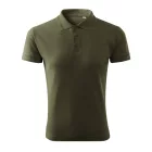 mlf_F036917 Pique Polo Free galléros póló férfi military 2XL