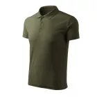 mlf_F036918 Pique Polo Free galléros póló férfi military 3XL