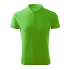mlf_F039214 Pique Polo Free galléros póló férfi almazöld M