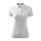 mlf_F100016 Pique Polo Free galléros póló női fehér XL