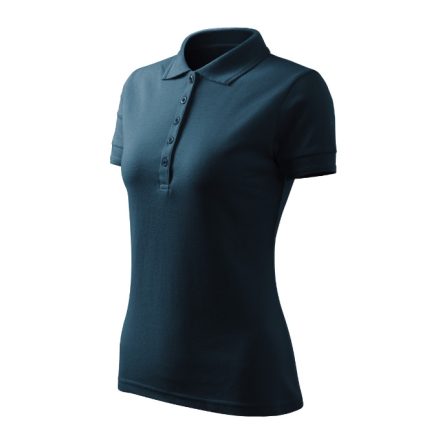 mlf_F100213 Pique Polo Free galléros póló női tengerészkék S