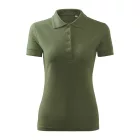 mlf_F100915 Pique Polo Free galléros póló női khaki L