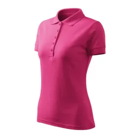   mlf_F104013 Pique Polo Free galléros póló női bíborszín S