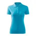 mlf_F104417 Pique Polo Free galléros póló női türkiz 2XL