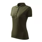 mlf_F106916 Pique Polo Free galléros póló női military XL