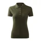 mlf_F106916 Pique Polo Free galléros póló női military XL