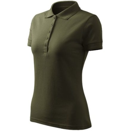 mlf_F106917 Pique Polo Free galléros póló női military 2XL