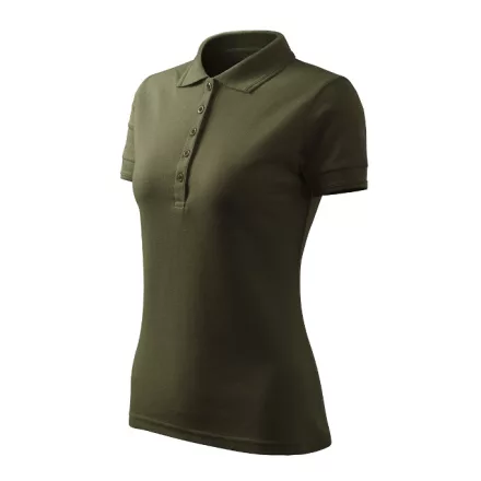 mlf_F106917 Pique Polo Free galléros póló női military 2XL