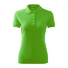 mlf_F109214 Pique Polo Free galléros póló női almazöld M